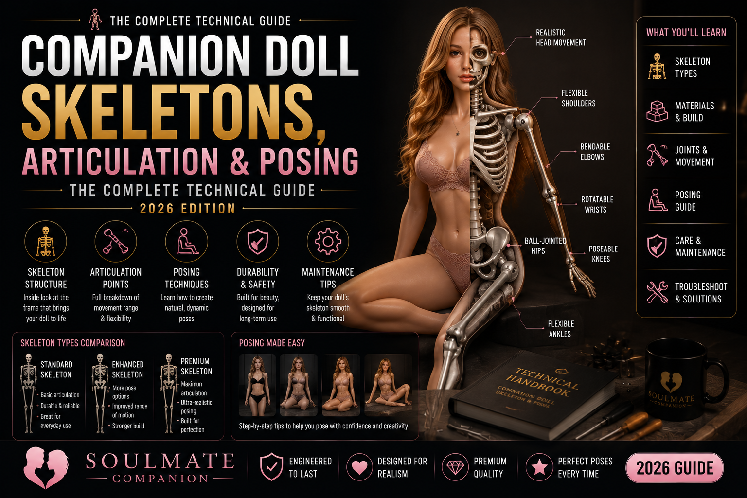 Companion Doll Skeletons, Articulation, and Posing: The Complete Technical Guide (2026)