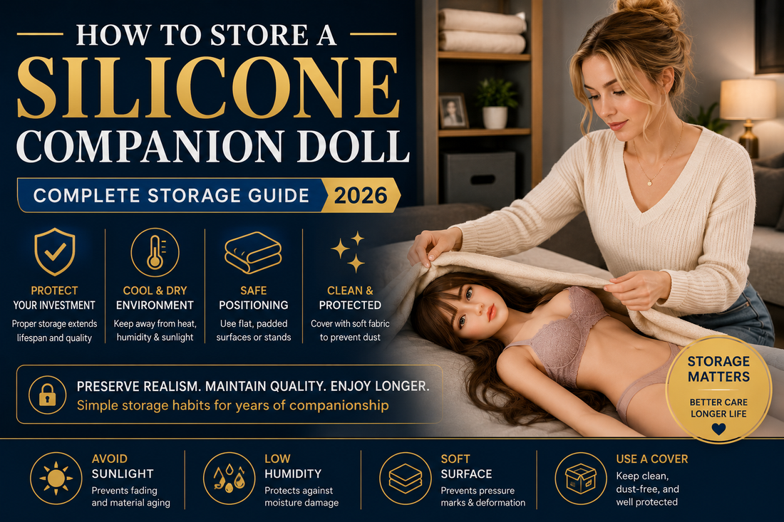 How to Store a Silicone Companion Doll Properly: Complete Storage Guide (2026)