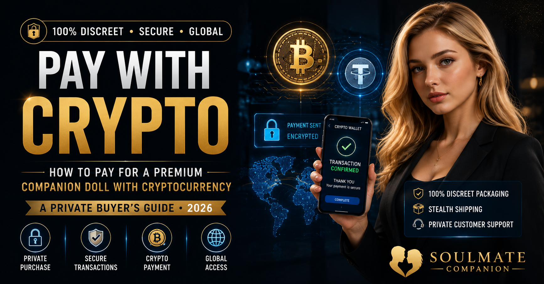How to Pay for a Premium Companion Doll with Cryptocurrency: A Private Buyer's Guide (2026)